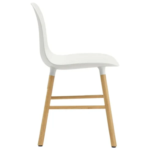 Normann Copenhagen Form stol, vit - ek