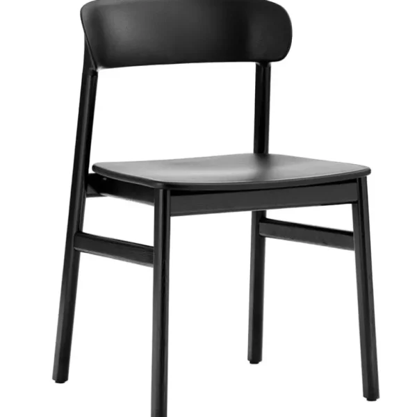Normann Copenhagen Herit stol, svart ek - svart