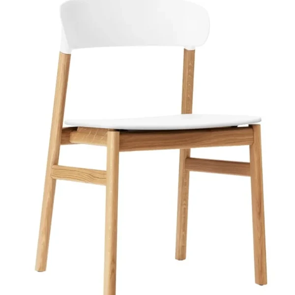 Normann Copenhagen Herit stol, ek - vit