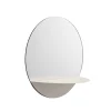 Normann Copenhagen Horizon spegel rund, vit