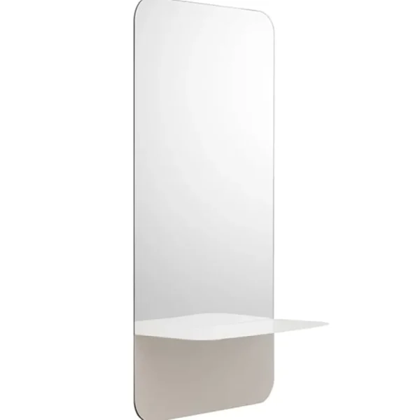 Normann Copenhagen Horizon spegel vertikal, vit