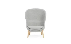 Normann Copenhagen Hyg loungefåtölj, hög, ek - Synergy 16