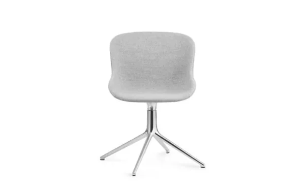 Normann Copenhagen Hyg stol, snurrbar, aluminium - Synergy 16