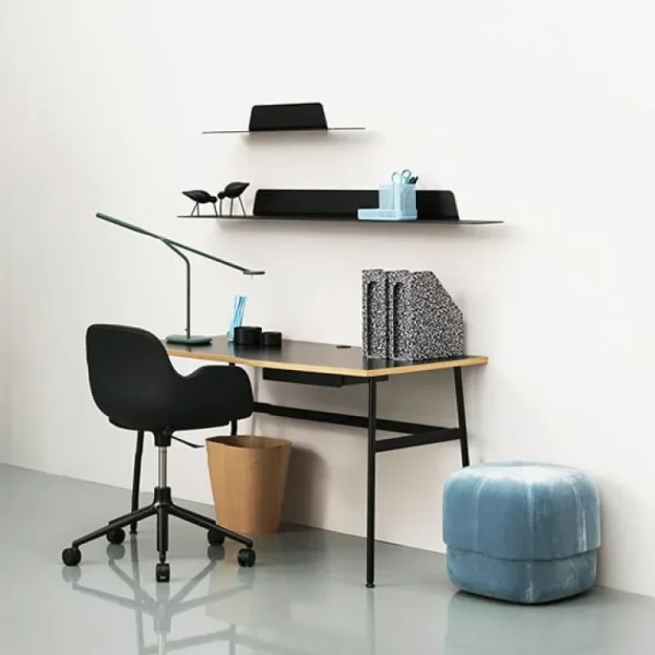 Normann Copenhagen Journal skrivbord, svart
