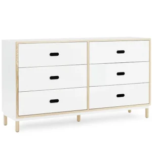 Normann Copenhagen Kabino byrå med 6 lådor, vit