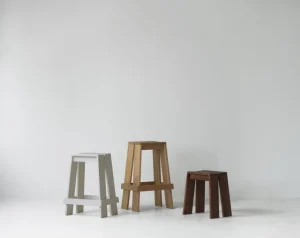 Normann Copenhagen Let barstol, 65 cm, ljusgrå