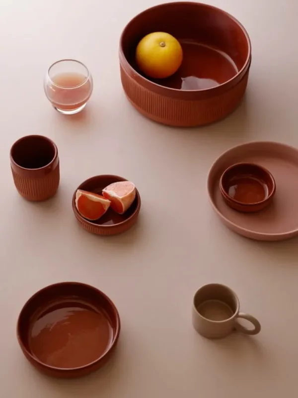 Normann Copenhagen Obi skål 20 cm, rouge
