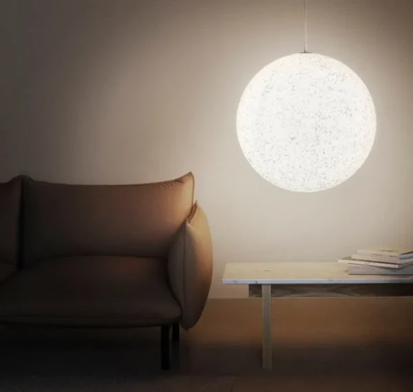 Normann Copenhagen Pix pendellampa, 60 cm, vit