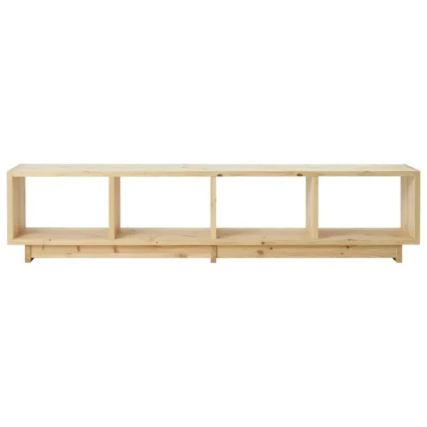 Normann Copenhagen Plank bokhylla, låg, UV-lackerad furu