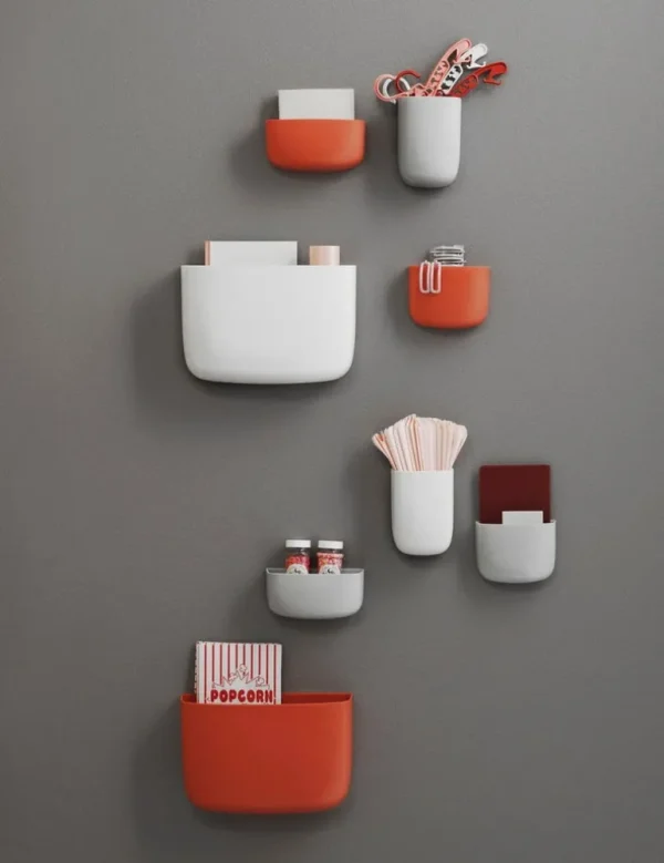 Normann Copenhagen Pocket förvaring 1, ljusgrå