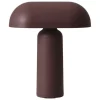 Normann Copenhagen Porta bärbar bordslampa, brun