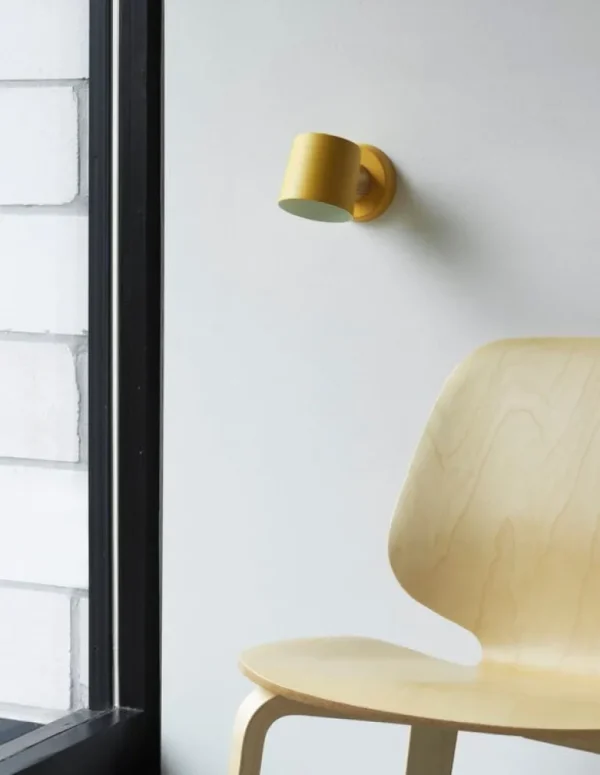 Normann Copenhagen Rise vägglampa, fast installation, svart