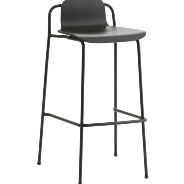 Normann Copenhagen Studio barstol 75 cm, svart