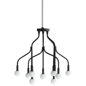 Normann Copenhagen Vekst pendellampa, liten, svart