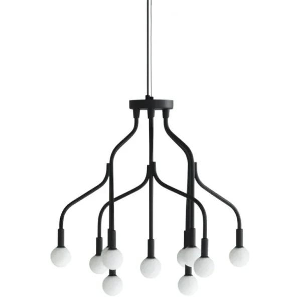 Normann Copenhagen Vekst pendellampa, liten, svart