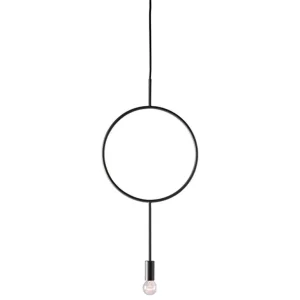 Northern Circle pendellampa, mörkgrå