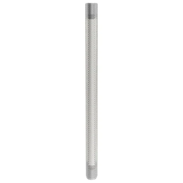 NUAD Radent hardwired vägglampa, 67 cm, borstat stål