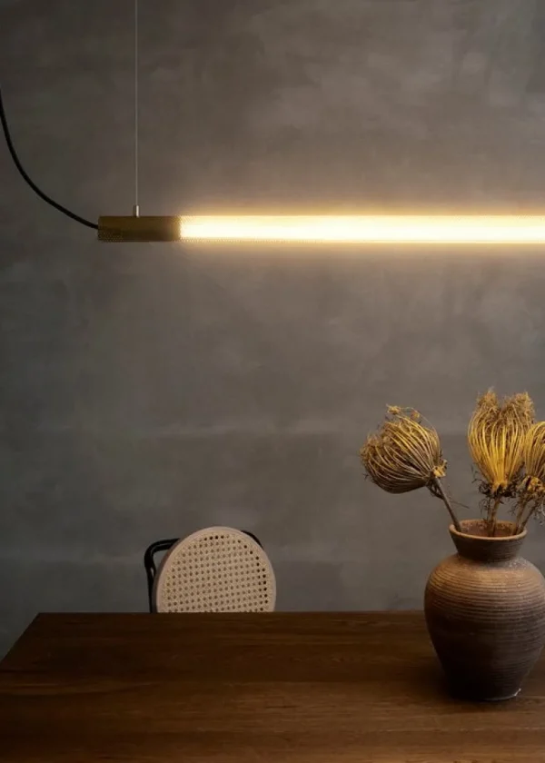 NUAD Radent pendellampa 135 cm, svart