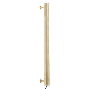 NUAD Radent vägglampa 70 cm, mässing