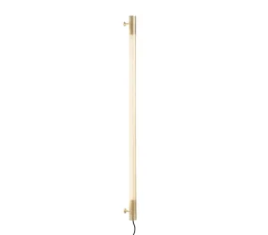 NUAD Radent vägglampa 135 cm, mässing