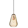 Nuura Anoli 1 pendellampa, medium, guld