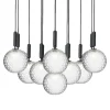 Nuura Miira 13 stor pendellampa, rock grey - klar