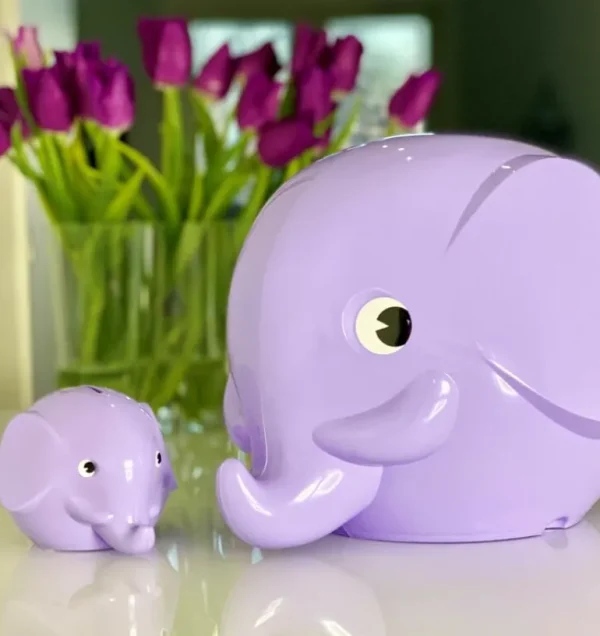 Barn Palaset Medi Elephant sparbössa, lavendel