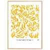 Paper Collective Comfort - Yellow poster