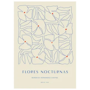 Paper Collective Flores Nocturnas 01 poster