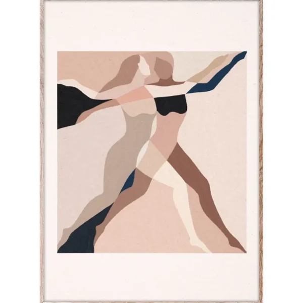 Paper Collective Two Dancers poster