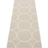 Pappelina Boo matta 70 x 200 cm, linne - vanilj