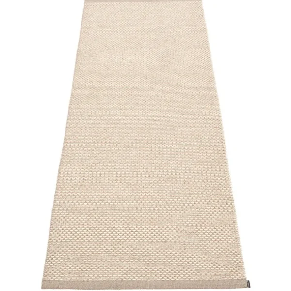 Pappelina Effi matta 70 x 200 cm, lera - beige - vanilj