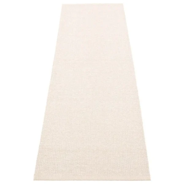 Pappelina Emm matta, 70 x 240 cm, vanilj - vit metall