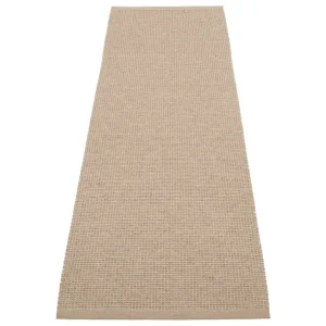 Pappelina Emm matta, 70 x 240 cm, potato - beige metallic
