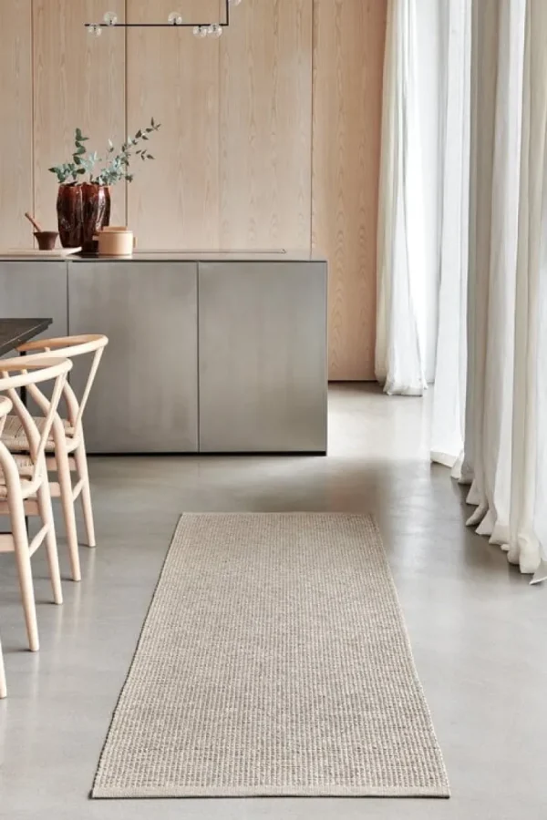 Pappelina Emm matta, 70 x 240 cm, potato - beige metallic