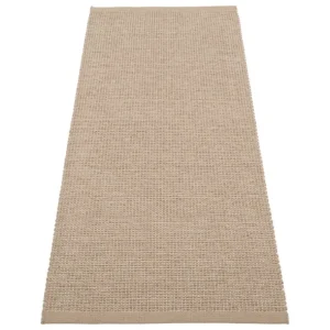 Pappelina Emm-matta 70 x 180 cm, potatis - beige metallic