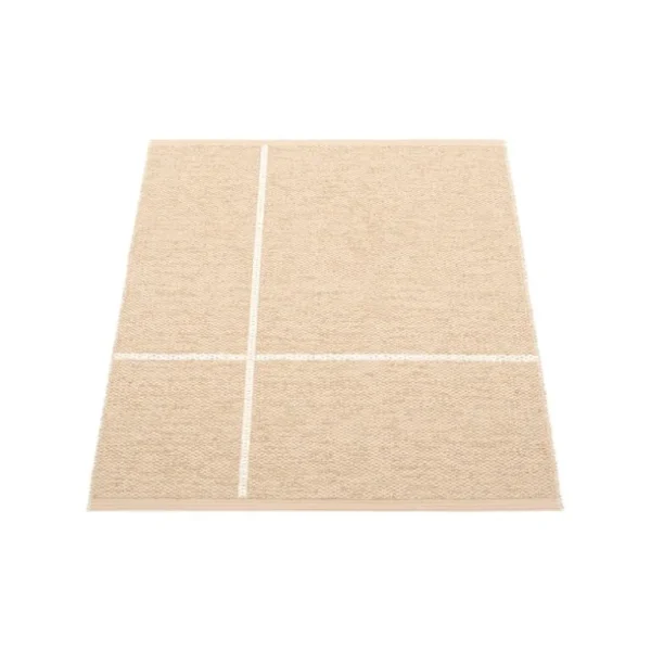 Pappelina Fred matta, 70 x 90 cm, beige - vanilj
