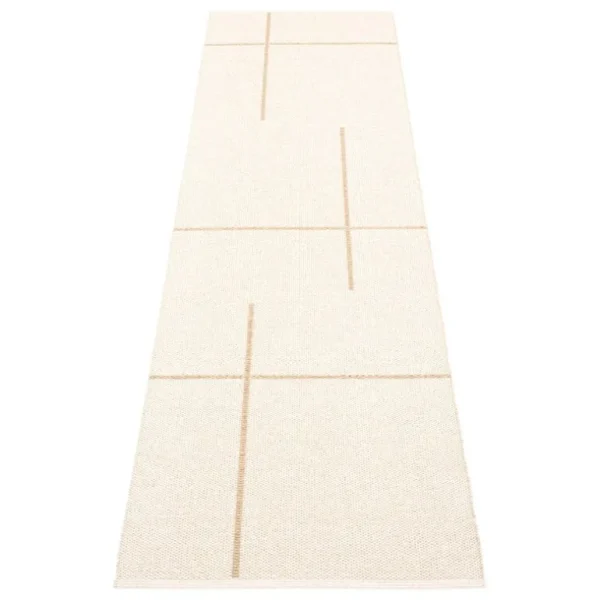 Pappelina Fred matta, 70 x 270 cm, beige - vanilj