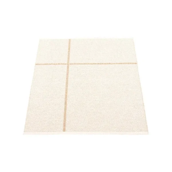 Pappelina Fred matta, 70 x 90 cm, beige - vanilj