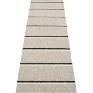 Pappelina Olle matta 70 x 240 cm, grå - linne