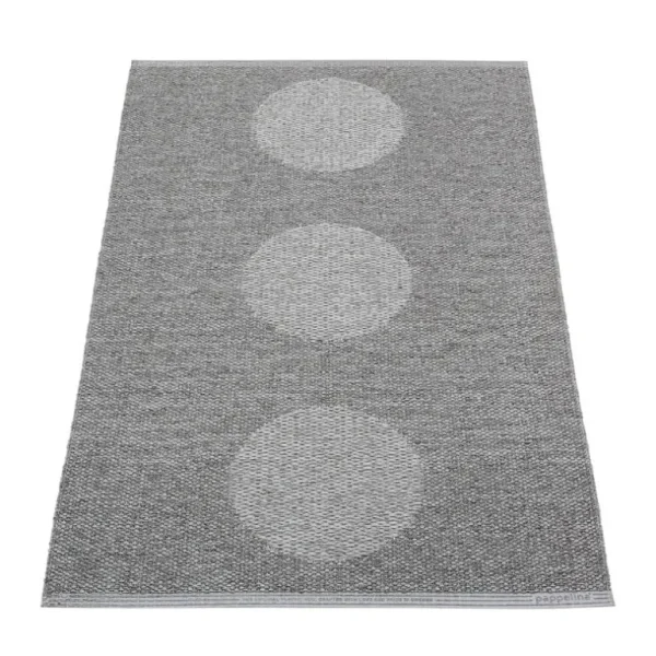 Pappelina Vera 2.0 matta, 70 x 120 cm, grå - granit metallic
