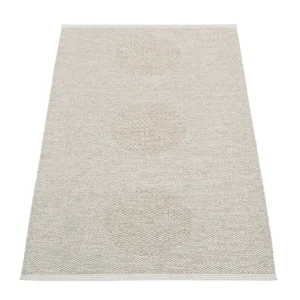 Pappelina Vera 2.0 matta, 70 x 120 cm, linne - stone metallic