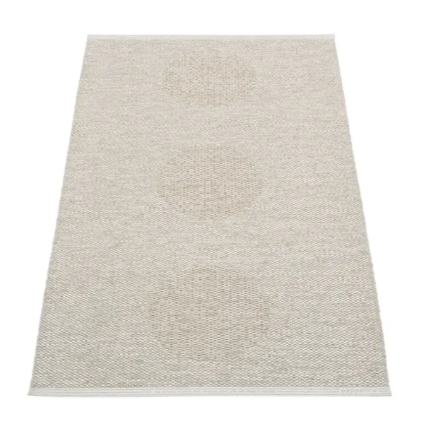 Pappelina Vera 2.0 matta, 70 x 120 cm, linne - stone metallic