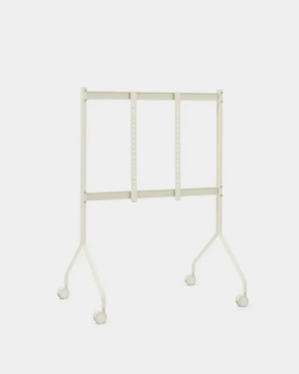 Pedestal Moon Rollin’ tv-bänk, pearl