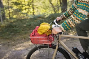 Pelago Bicycles Rasket framkorg/pakethållare, polerat rostfritt stål