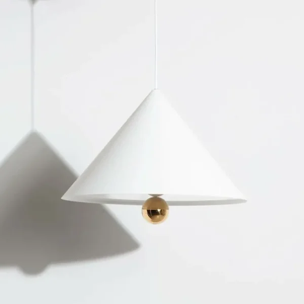 Petite Friture Cherry LED-pendel, stor, vit