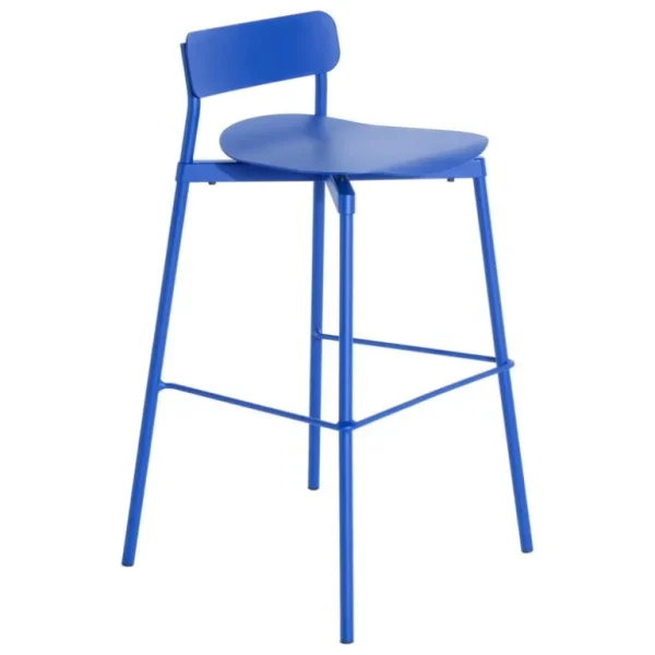 Petite Friture Fromme barstol, 75 cm, blå