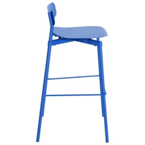 Petite Friture Fromme barstol, 75 cm, blå
