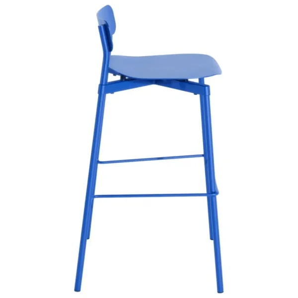Petite Friture Fromme barstol, 75 cm, blå