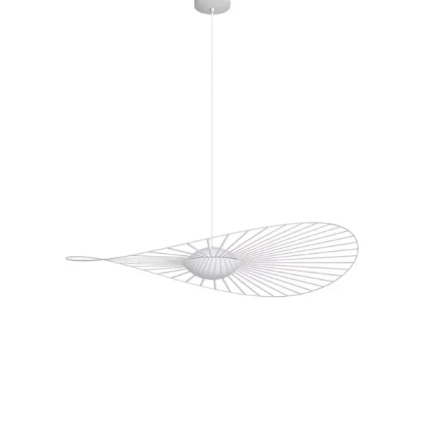 Petite Friture Vertigo Nova pendellampa, 110 cm, vit